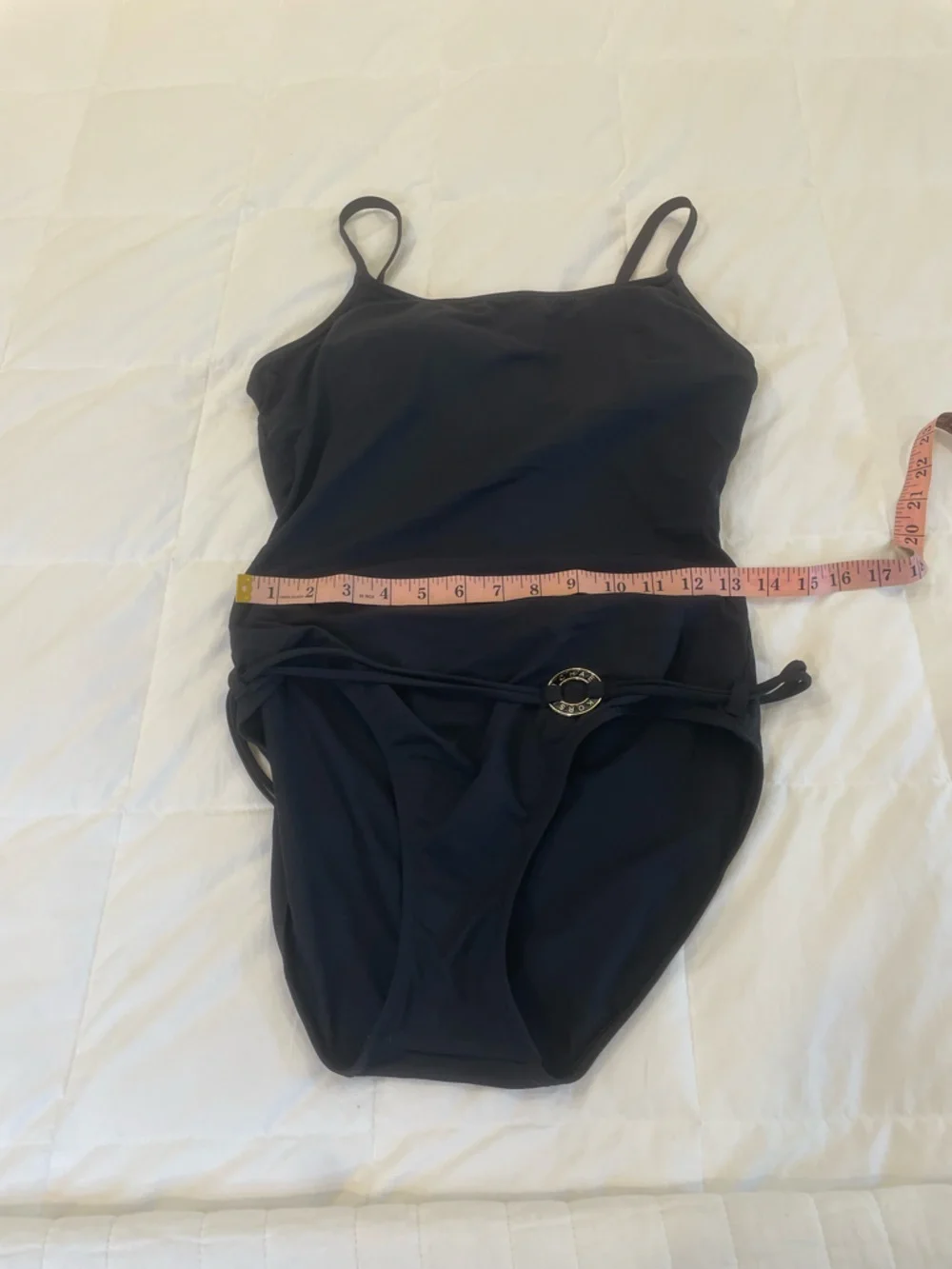Michael Kors One Piece Swimsuit Black Size 12